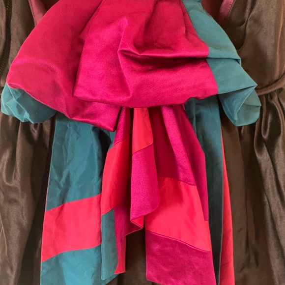 Marc by Marc Jacobs - Silk Cotton Dress - Wild Bow on Bum - Big 80s Prom Style - Picture 6 of 7